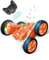 Rumicet Coche Teledirigido Niño, Rotación de 360° 2.4Ghz RC Coche Acrobático Teledirigido, Coche Teledirigido Acrobático con Luz LED, Largo Tiempo De Juego, Regalos para Niños, Juguetes Niños