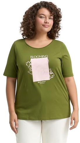 TOM TAILOR Damen Plus Size - T-Shirt mit Print