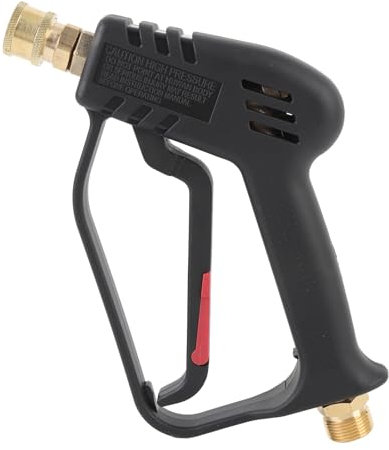 Pressure Washer Handle Trigger High Pressure Water Gun 360° Multi Function Spray Gun for Scrubber, Short High Pressure Water Cannon for Car Wash, Pressure Washers