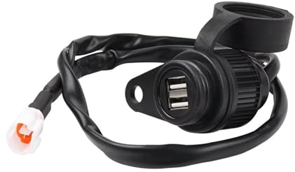 Double Prise USB for Moto Yamaha MT09 MT-09 FZ09 XSR900 XSR 900, for Tracer GT 9 9GT 900GT