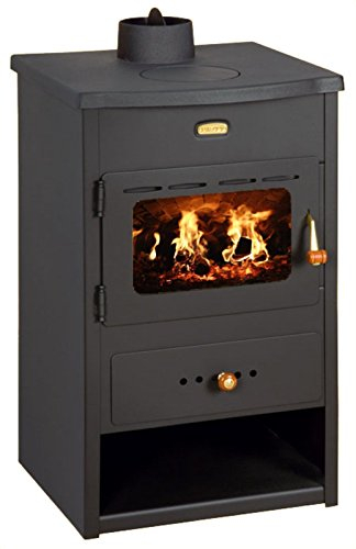 Poêle à Bois avec Plaque de Cuisson en Fonte Prity K1CP 9kw