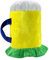 musykrafties Plush Beer Mug Head Hat Dress Up Photo Booth Props