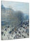 Bilderdepot24 Bild auf Leinwand | Claude Monet - Boulevard des Capucines in 60x80 cm als Wandbild | Wand-deko Dekoration Wohnung alte Meister | NEU-180214-60x80-bdc