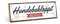 TypeStoff Holzschild mit Spruch – HUNDEBEKLOPPT ABER GLÜCKLICH – im Vintage-Look mit Zitat als Geschenk und Dekoration - HS-00571