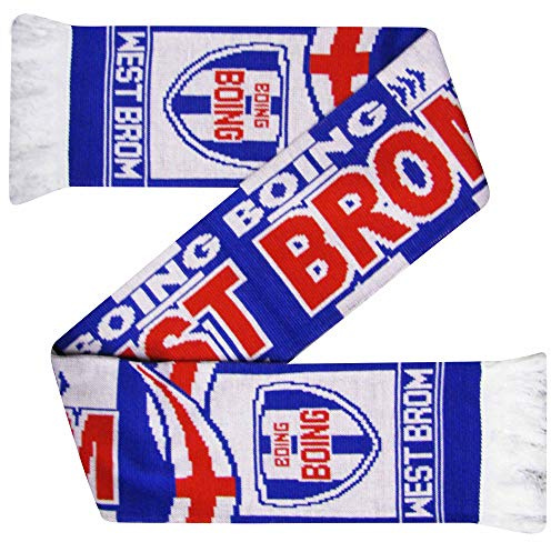 West Bromwich Albion Football Fans Scarf (100% Acrylic)