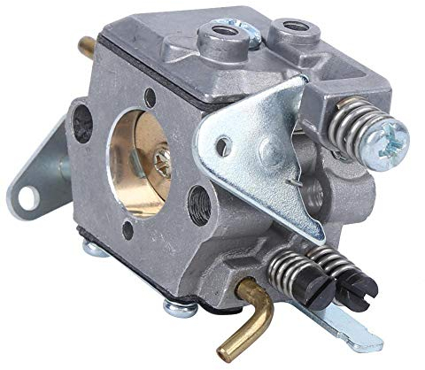 Vergaser mit Kraftstofffilter-Kit Ersatzteile Passend für Walbro Kettensäge Vergaser 42cc, Aluminiumdruckguss, für Rasentraktor Mäher, Kettensäge