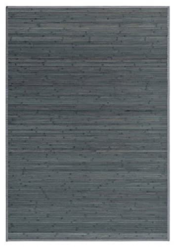 Hogar y Mas Alfombra BAMBÚ Gris Opal Natur 45X60