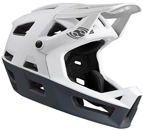 IXS Trigger Ff Integralhelm MTB/E-Bike/BMX, weiß, XS (49-54cm)