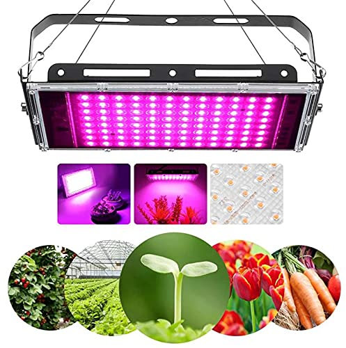JZlamp 600W 1200W Grow Light Led Full Spectrum Lamp Led Plant Light Bulb Greenhouses Indoor Phyto Lamp Grow Tent,50LED 600W