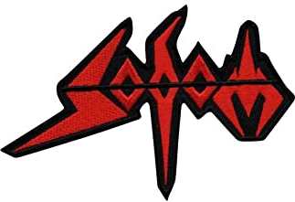 Rock-and-Roll-Aufnäher aus schwarzem Metall, bestickt, zum Aufbügeln