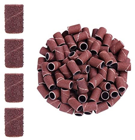 200 Pcs Sanding Bands - Durable Manicure Nail Drill for Electric Nail Files