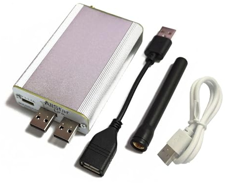 AURSINC Shari PiHat - Interfaccia radio portatile SA818 Allstar Ham Raspberry Pi Hosted Allstar Node, compatibile con Raspberry Pi 2/3/4/5, gamma di frequenza UHF 1W 420-450MHz/70cm Operatore radio