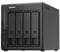 Qnap TS-453E 8G, 4 Bay NAS (Intel® Celeron® J6412 4-Core/4-Thread Prozessor, Turbo bis zu 2,6 GHz, Dual 2,5GbE) 16TB Bundle mit 4x4TB WD RED Plus HDDs