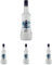 Keglevich Vodka, Vodka di Puro Grano, Imported from Poland, 6 Distillazioni, 38%, 0,7 lt (Confezione da 4)