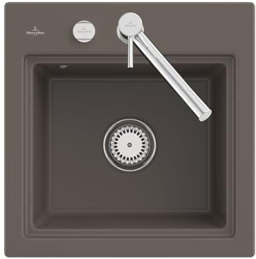 Villeroy & Boch Subway Style 50 S Timber - 335A 02 TR Keramikspüle Excenterbetätigung