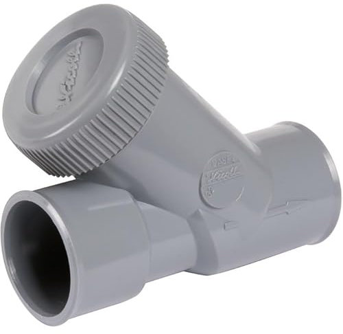 Clapet anti-retour PVC gris - diamètre 32 mm - Nicoll