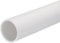 QUARKZMAN PVC Rohr, Durchmesser 28mm Länge 200mm Rund Kunststoffrohr für Garten, Aquarium, Wasserleitung, Kabelkanal, lüftungsrohr (Weiß)