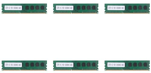 Gisoanudt 6X DDR3 4GB de memoria RAM PC3-12800 1.5V 1600Mhz 240 de escritorio DIMM sin búfer y sin CC para placa base AMD de escritorio