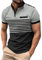 Polo Homme Chemisette Manche Courte Tee Shirt Bleu Rose Blanc Gris Vetement T Shirt L