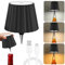 Umikk LED Flaschenlampe, Flaschenlampe Aufsatz LED, Kabellose Flaschenlampe, Wein Flaschen-Lampe, Touch Dimmbar 3 Farben, Flaschenlampe Mit Licht Für Esszimmer Schlafzimmer (Stil 1 (schwarz))