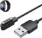 Smart Watch Magnet Charging, 2 pin Magnetic Smart Watch Charger, Compatible with 4mm pin watch equipment, with Portable Design, Magnetic USB Charger Cord for Travel, Office and Home,