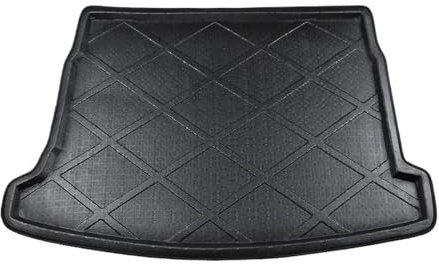 OUSDUO Bandeja Carga Bandeja Revestimiento Almohadilla para Maletero Trasero Alfombrilla Suelo Alfombrilla Antibarro para VW para Golf 6 GTI 2009-2013 Maletero Personalizadas