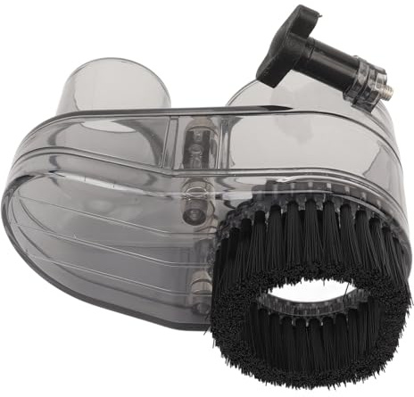 Spindelmotor-Staubschuh, CNC-Fräser-Staubschuh für 52-mm-Spindelmotoren, Transparent, mit ABS-Material, Magnetische Einstellung, Effiziente Staubsammlung, Kompatibel mit