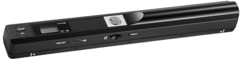Laroal Scanner de Documents Portable de Format A4 900 DPI Numérisation Haute résolution au Format JPG et PDF pour Documents, reçus, Photos et Plus Encore