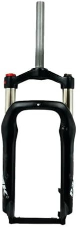DUOCAI MTB Fork Fat Fork 20 * 4.0 Inch Fat Bike Forks Snowtruck and Sandy Oil Air Locking Suspension Forks For 4.0 Tire 135mm(Oil Matte Black)