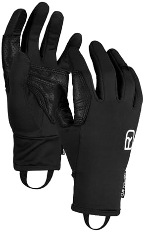 ORTOVOX Fleece Light Glove M, 56369, Black Raven, S