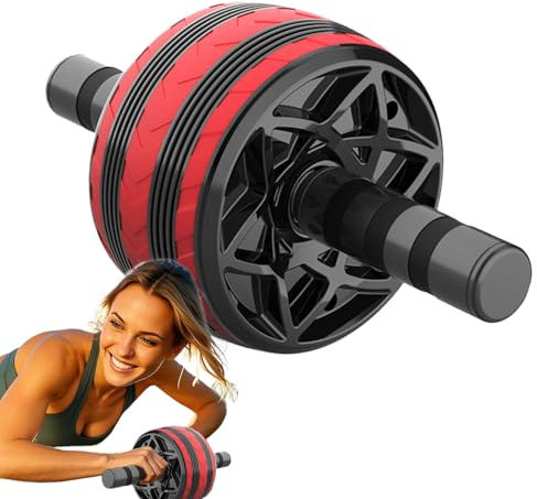 r - Bauchmuskel-Roller, Bauchmuskel-Roller, Trainingsgerät für den Heimgebrauch, Bauchmuskel- & Rumpftrainingsgeräte für Zuhause, automatisches Rebound Bauchmuskeln, Fitnessgerät für Männer und Frauen
