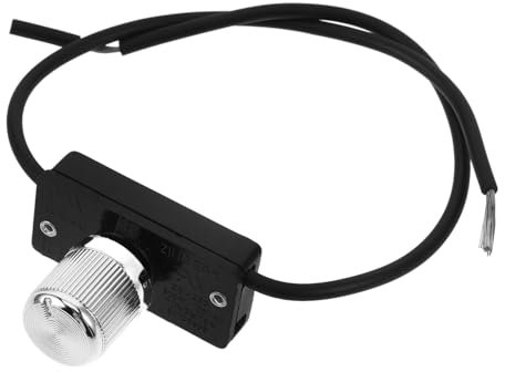 Operitacx Rotary Dimmer Switch Brass Knob Gas Water Heater Control Replacement Lamp Switch Knob Versatile Rotary Dimmer for Home Heater Accessories