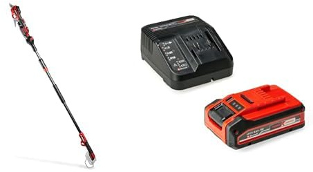 Einhell Professional Sécateur sans fil GP-LS 18/28 Li T BL-Solo Power X-Change (18 V, manche télescopique pour taille à 3,8 m de hauteur, épaisseur max. 28 mm) Avec Batterie 4,0Ah PLUS et Chargeur