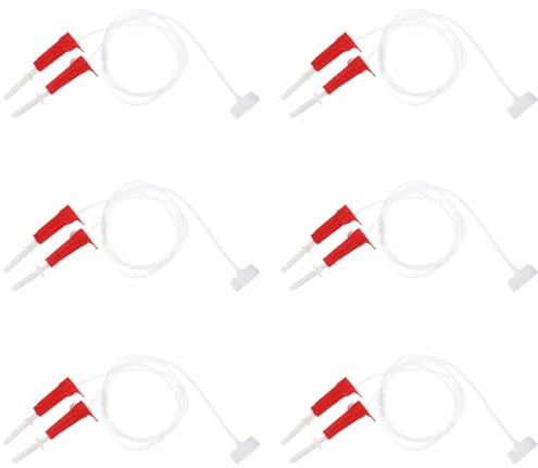 EPIGEIST 6 pièces Kit Tubes Irrigation Goutte à Goutte pour Arbres Contenant Infusion Plastique avec Valve Compatible Bouteilles Arrosage Automatique Jardin et Potager et Pratique