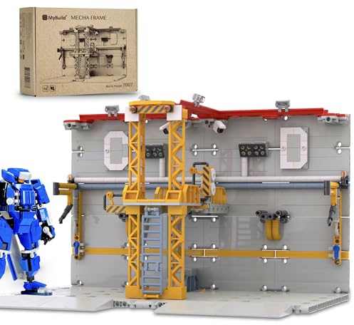MyBuild Mecha Hangar 7007 | Mecha Garage Maintenance Tower | 16+ | Mecha Garage Maintenance Tower