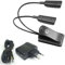 ADAM HALL SLED2PRO SLED 2 Pro LED-Notenpultleuchte incl. Stecker-Netzteil, USB-Kabel (4x Leuchtdioden, 2x Schwanenhälse) Flexilight Minilight