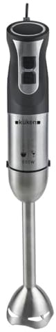 KUKEN Batidora de Mano, Acero Inoxidable, Negro