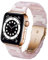 DEALELE Compatible iWatch Band Resina con Henbilla Metálica Reemplazo para Correa, si es aplicable Apple Watch Series 4/3 / 2/1, Rosa, 38mm/40mm