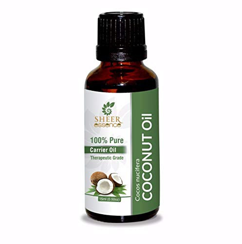 Coconut Oil -(Cocos Nucifera)- Carrier Oil 100% Pure Natural Undiluted Uncut Therapeutic Grade Oil 1.69 Fl.OZ