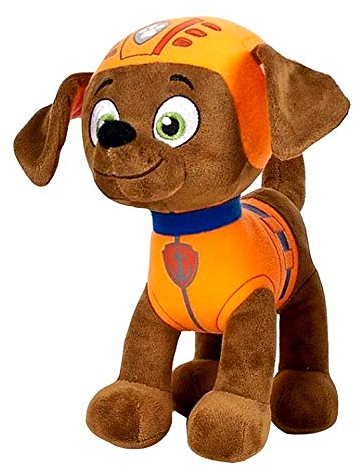 JuniorToys Design für Paw Patrol Plüschtier 28cm Helfer auf Vier Pfoten als kuschelige Plüschhunde (Zuma Bademeister Labrador)