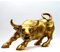 Lizipai Feng Shui Fortune Messingfigur Bullen Statue Skulptur Hausdeko Golden Copper Bull repräsentiert viel Glück der Karriere und Reichtum