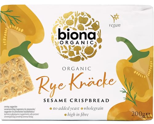 Biona Organic Rye Knäcke Sesame Crispbread