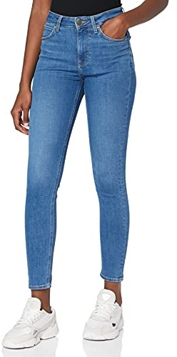 Lee Womens SCARLETT HIGH Jeans, Mid Madison, 28W / 31L