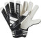 adidas Unisex Goalkeeper Gloves (W/O Fingersave) Tiro League Goalkeeper Gloves, Black/White/Iron Met., HN5612, 10