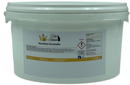 Mentholkristalle - 1500g - 100% naturrein Premium Qualität Dufte Momente Sauna Menthol Kristalle Eiskristalle