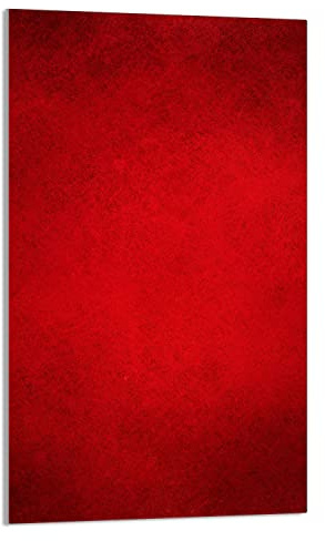 DarHaus Herdabdeckplatte 30x52 cm Ceranfeldabdeckung Rot