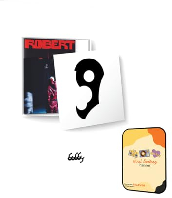 BOBBY iKON ROBERT Album [ROBERT]+Pre Order Benefits+BolsVos Exclusive K-POP Inspired Digital Merches (Goal Setting Planner, Sticker Pack)