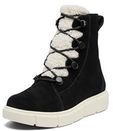 Sorel Explorer III Joan Cozy WP 2077981010, Women winter boots,boots, Black, 41 EU
