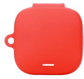 YKNIUFLY Auriculares Bluetooth Estuche para Xiaomi Redmi Buds 6 Active, TPU Suave, Protección Integral de 360°, Funda para Xiaomi Redmi Buds 6 Active.(Rojo)