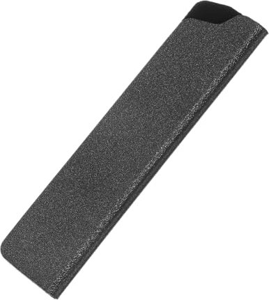 M METERXITY 1-Pack Knife Cover Sleeves, 5.1 Japanese Knife Guards ABS Knife Sheath Wear Resistance Lined Knife Protectors for Home Kitchen Knives/Cleaver Bread Knives[Black]